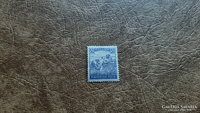 1920/24 Arató 50 f 3-as lyukasztás **  Kat: 250 Ft