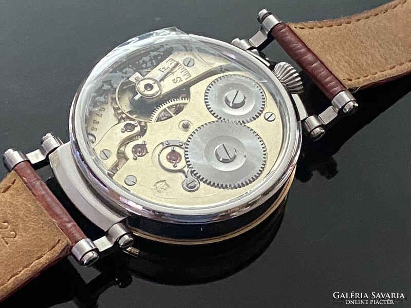 Különleges IWC Schaffhausen zsebóra beépítés (Marriage Watch) – 48 mm – Üveg hátlapos