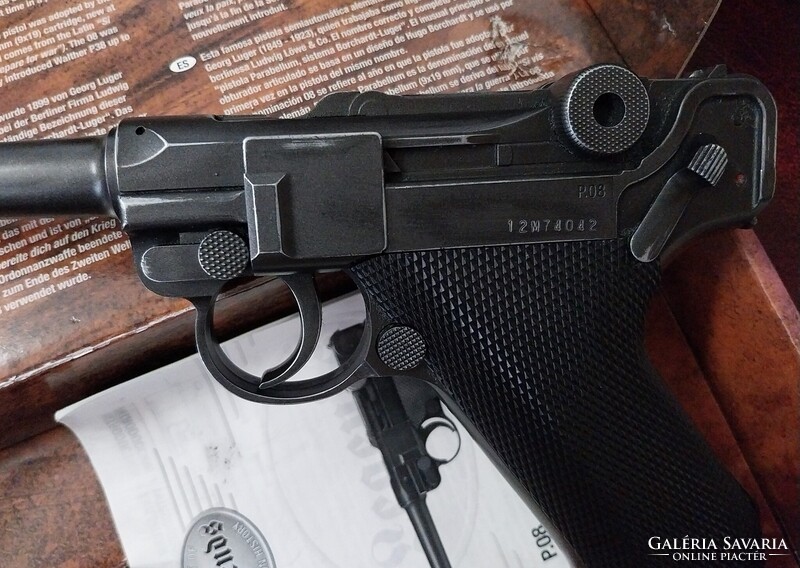 Umarex Luger Parabellum 0,8 /  Co2 airsoft pisztoly