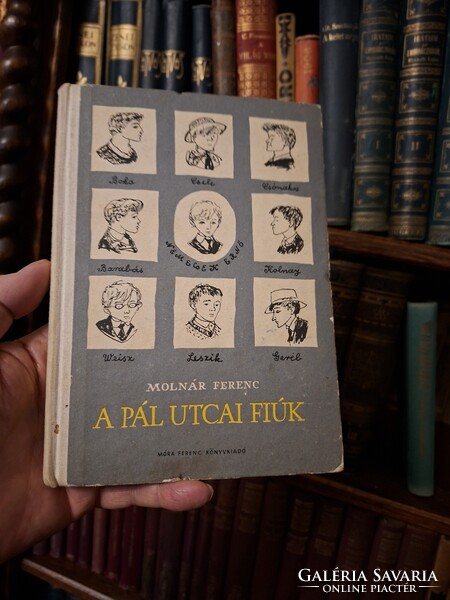 1963-as retró kiadás MOLNÁR FERENC : PÁL UTCAI FIÚK-illuszrált!