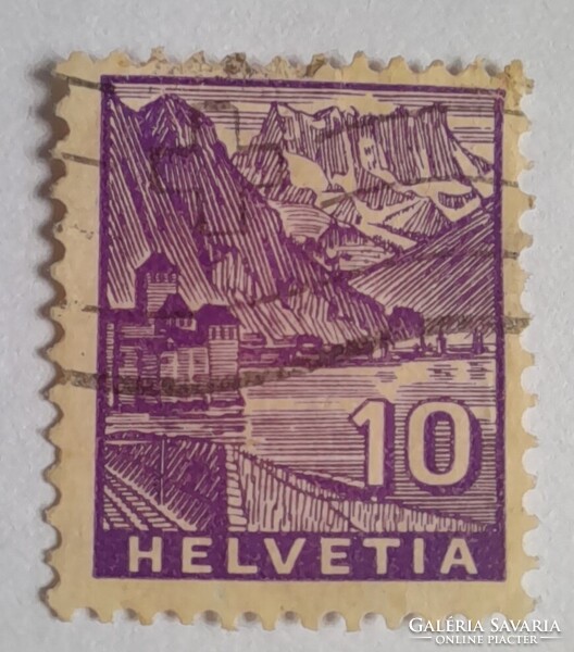 1934 Landscape Postage Stamps