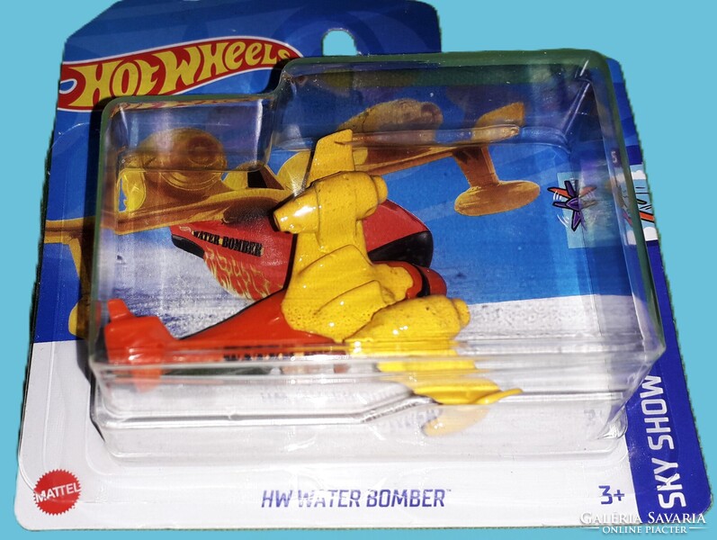 2023. MATTEL - HOT WHEELS - HW SKY SHOW -HW WATER BOMBER - 1 :64 fém repülő/ kisautó a képek szerint