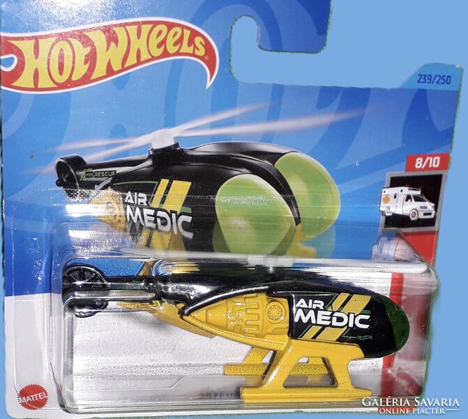 2023. MATTEL - HOT WHEELS - HW RESCUE - SKYFIRE - 1 :64 fém helikopter/ kisautó a képek szerint