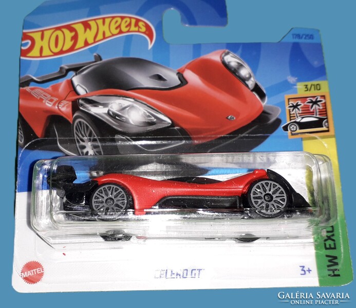 2023. MATTEL - HOT WHEELS - HW EXOTICS - CELERO GT - 1 :64 fém kisautó a képek szerint