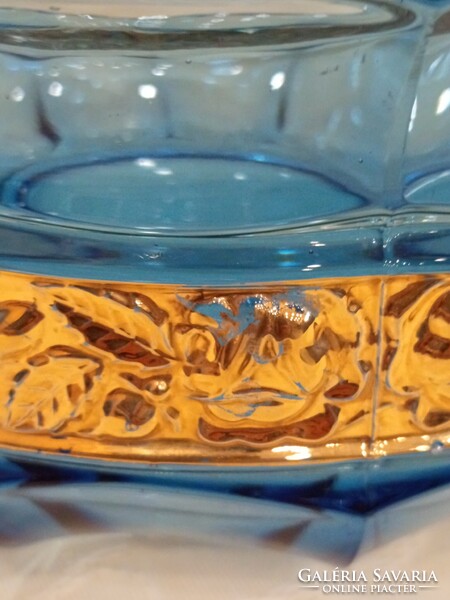 Antique Art Deco BROCKWITZ 'ARIADNE' Uranium Glass Bowl 1929
