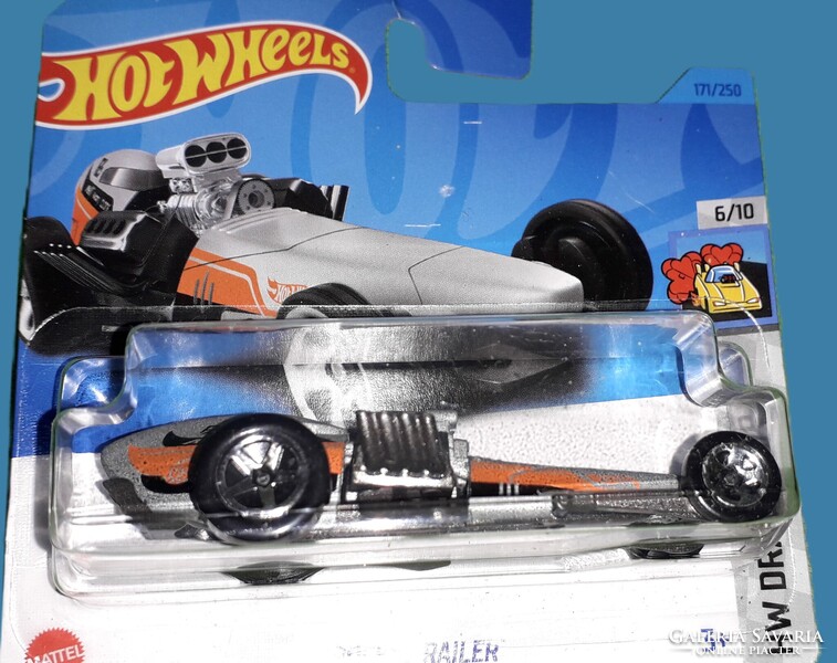 2023. MATTEL - HOT WHEELS - HW DRAG STRIP - ROCKIN' RAILER - 1 :64 fém kisautó a képek szerint