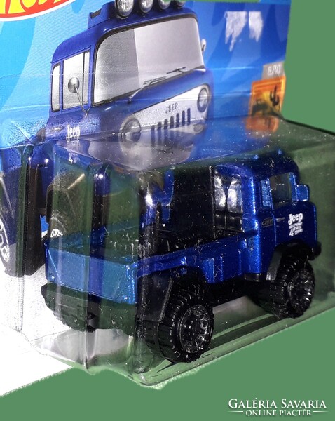 2023. MATTEL - HOT WHEELS - BAJA BLAZERS - '57 JEEP FC - 1 :64 fém kisautó a képek szerint 2.