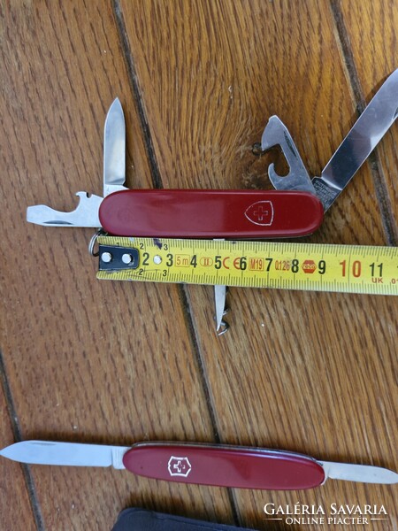 3 db régi zsebkés – Victorinox Spartan, Pocket Pal + vintage manikűrkés