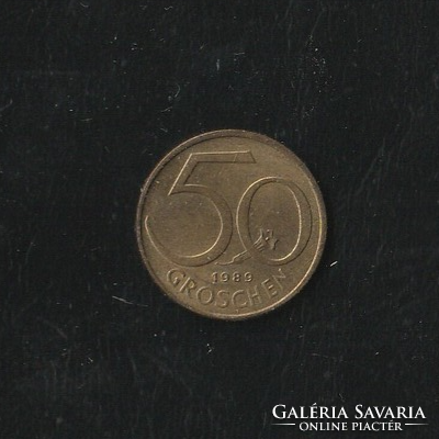50 Groschen 1989