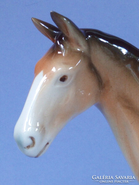 PORCELÁN LÓ FIGURA, szobor (250720)