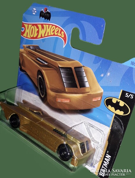 2023. MATTEL - HOT WHEELS - BATMAN - BATMOBILE ANIMATED SERIES - 1 :64 fém kisautó a képek szerint 2