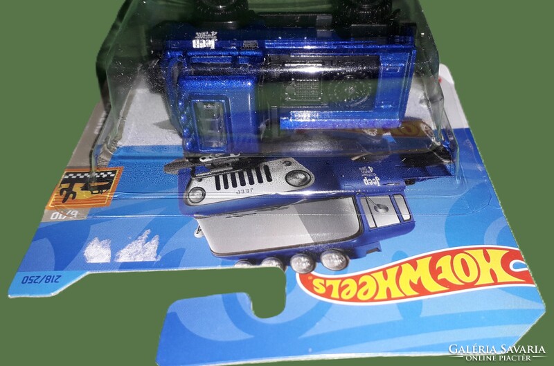 2023. MATTEL - HOT WHEELS - BAJA BLAZERS - '57 JEEP FC - 1 :64 fém kisautó a képek szerint 2.
