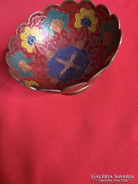 2 Indian Copper Bowls, Plates