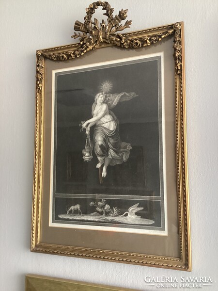 Raffaello órái: A nappal 6 órájának és az éjszaka 6 órájának allegóriái , 1806.
