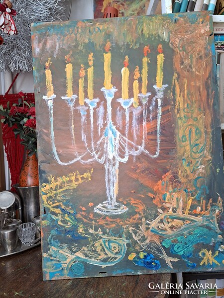 JÁK PÉTER 2026 o/FR 50X70 cm "MEDITÁCIÓ"