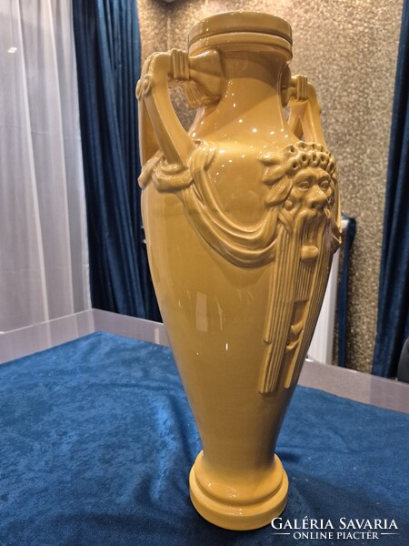 EXTRA RITKA SZÍNBEN Zsolnay váza 60 cm szecessziós stílusban