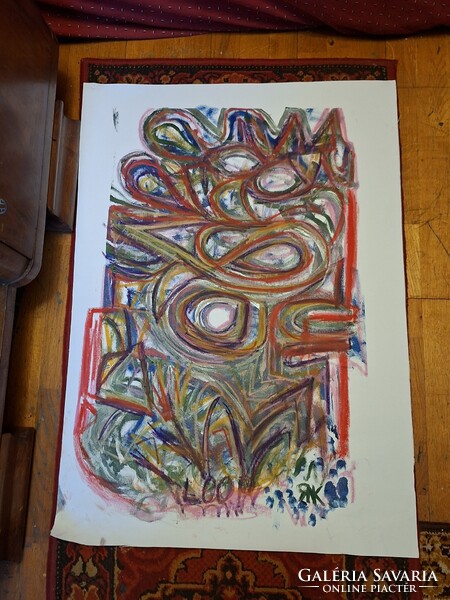 JÁK PÉTER 2026 o/vegyes 50X80 cm "TérBENÉZTEM"