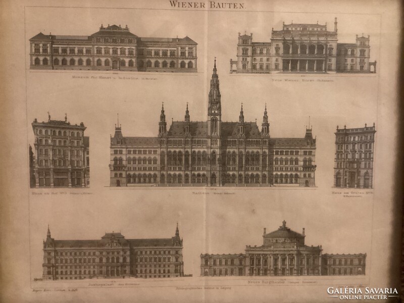Vienna Buildings (lithography)