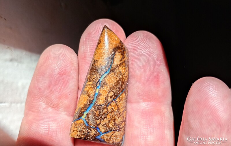 Australian Boulder Opal Matrix, 46 ct, 100% Natural, Hand-Cut, with Guarantee, from a Specialist