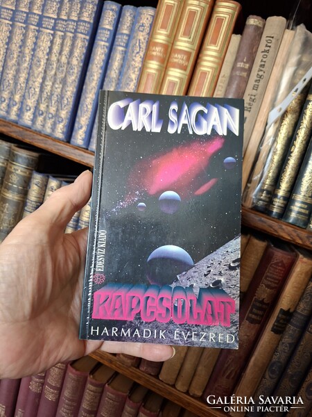 RRR!!! 1993- sci-fi bestaeller CARL SAGAN: KAPCSOLAT --CSILLAGÁSZ IRTA,MEGALAPOZOTT!- JÓ ÁR!