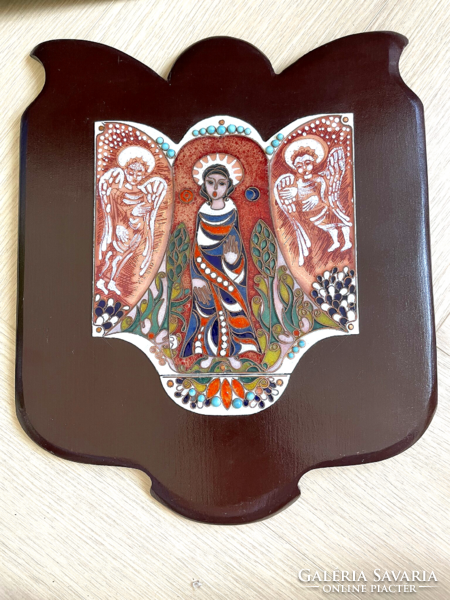Hollóházi Angelic Greeting Tapestry