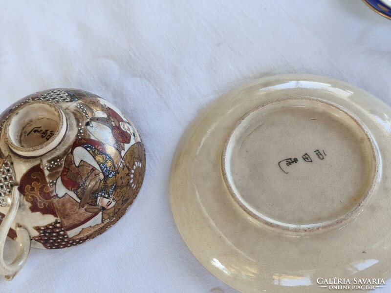 Japán Kutani teás csésze