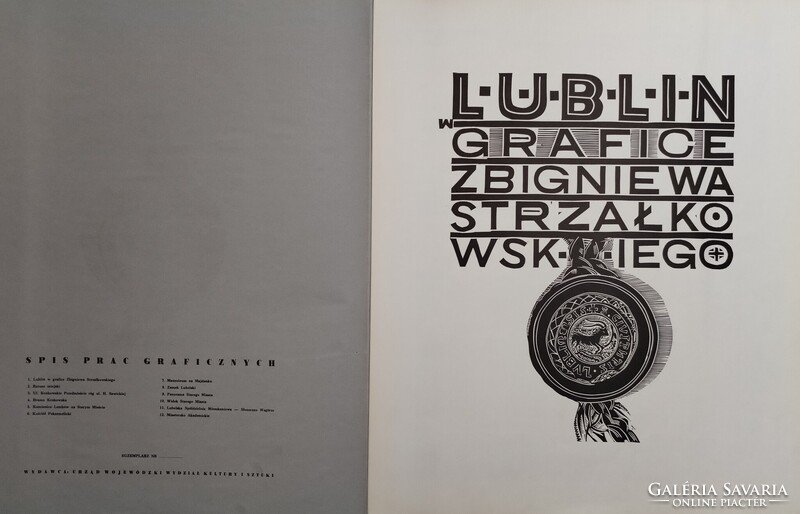 Lublin Linocut