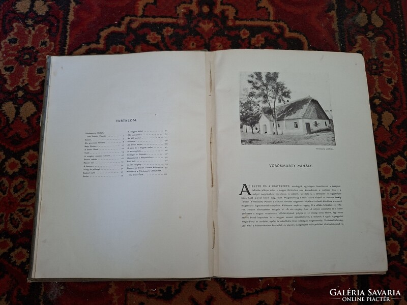 RRR!!! 1903-LÁNDOR-  VÖRÖSMARTY ALBUM A PESTI NAPLÓ ELŐFIZETŐINEK -ZICHY MIHÁLY!!!
