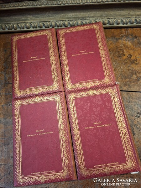 PETŐFI SÁNDOR ŐSSZES KÖLTEMÉNYEI ATHENAEUM 1-4 KÖTET