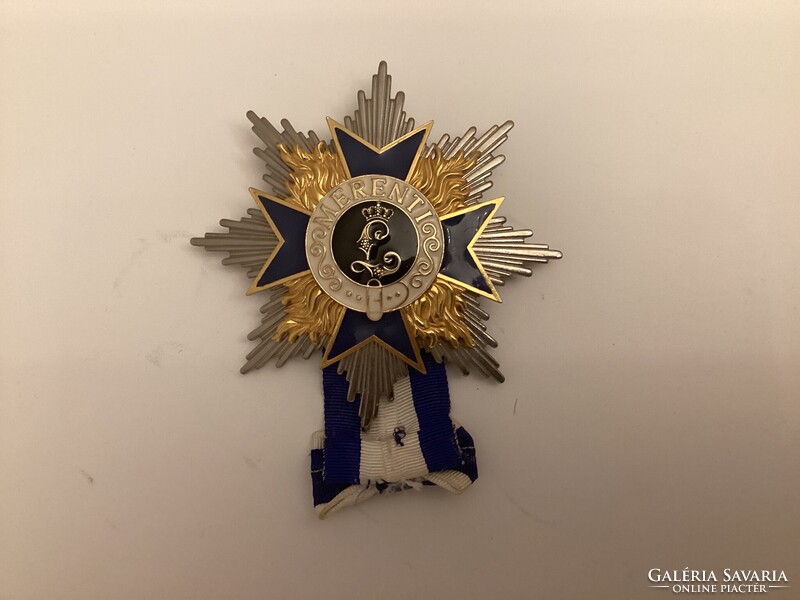 Breast star without swords of the Bavarian Cross of Merit