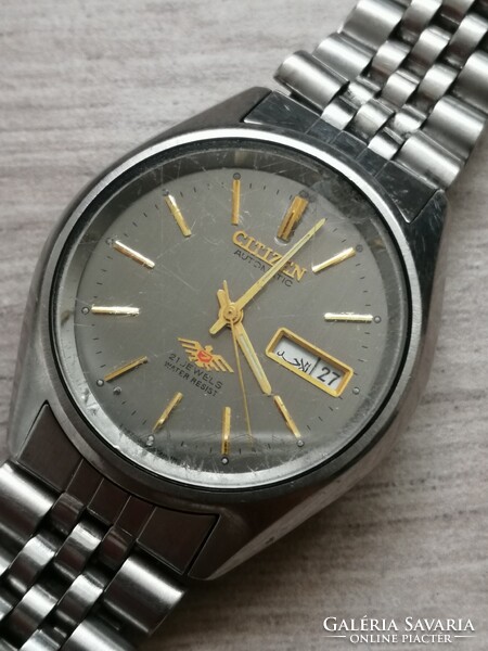 Citizen 21 köves mechanikus automata férfi karóra