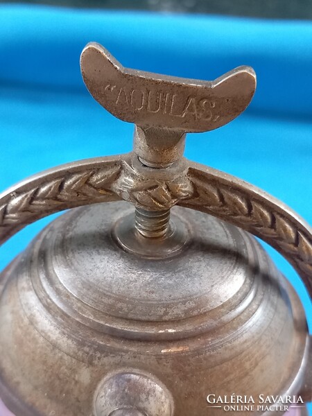 Antik! " Aquilas " Fratelli Santini Ferrara Italy kicsi 23cm olasz kávéfőző ca. 1920