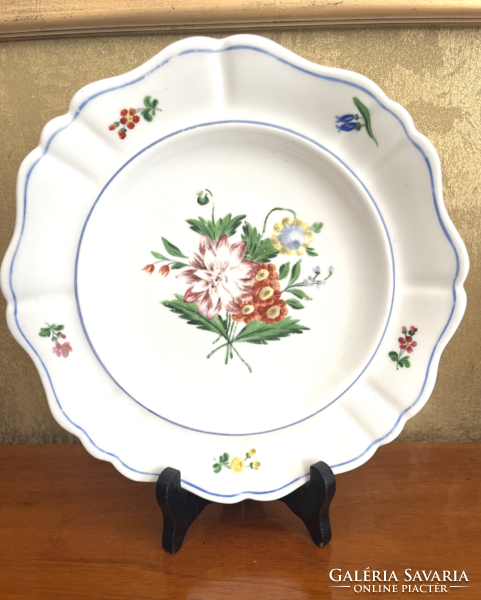 ANTIK, BIEDERMEIER ALT WIEN PORCELÁN TÁNYÉR, 1844