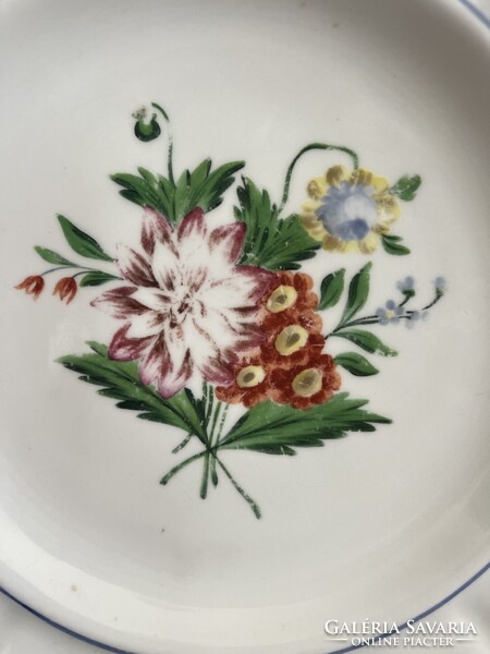 ANTIK, BIEDERMEIER ALT WIEN PORCELÁN TÁNYÉR, 1844