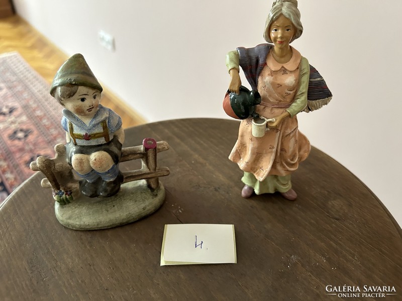 Porcelain and ceramic figurines