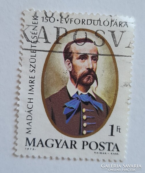 1973 Madách Imre pecsételt