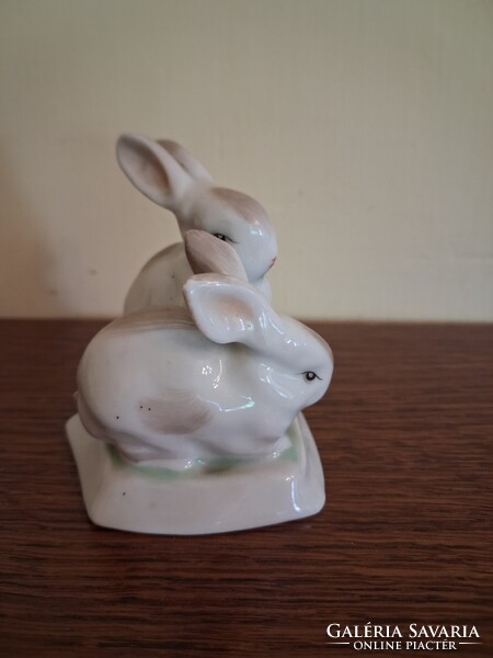 Hollóházi Porcelain Rabbit