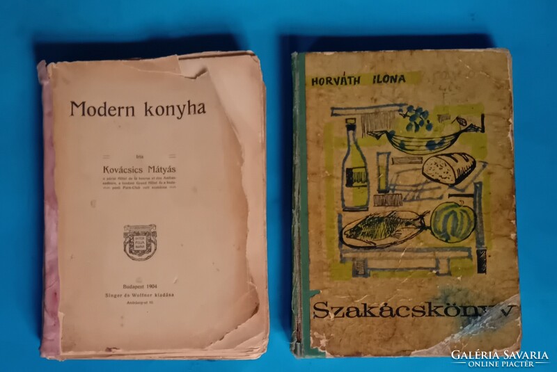 2 Old Cookbooks: