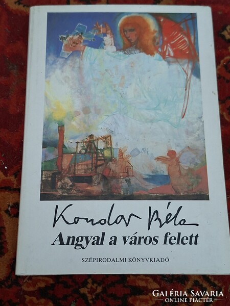 1987-KONDOR BÉLA: ANGEL ABOVE THE CITY-COLLECTED POEMS WITH KONDOR-PICTURES