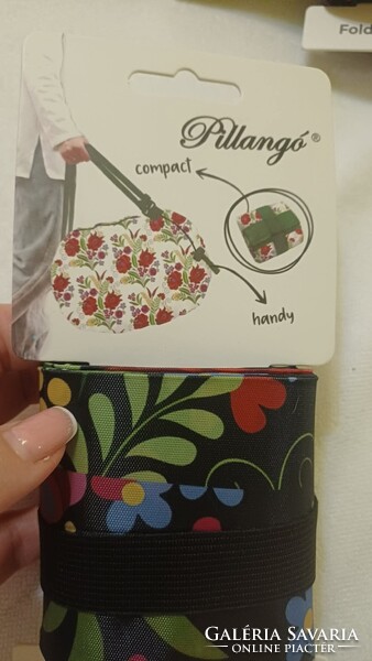 Pillangó népi mintás óriási összehajtható BAG – 65×45 cm