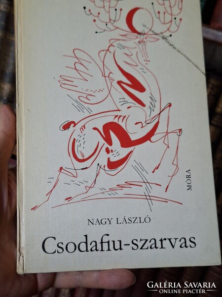 1977-első kiadás NAGY LÁSZLÓ: CSODAFIU-SZARVAS-olvasatlan?-újszerű
