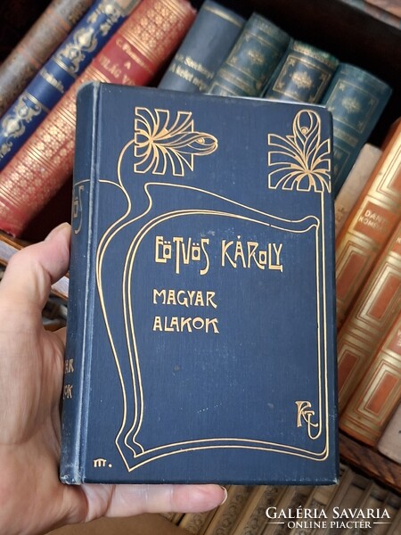 1909-- EÖTVÖS KÁROLY: MAGYAR ALAKOK- GOTTERMAYER KÖTÉS!-Eötvös Károly munkái V..kötet