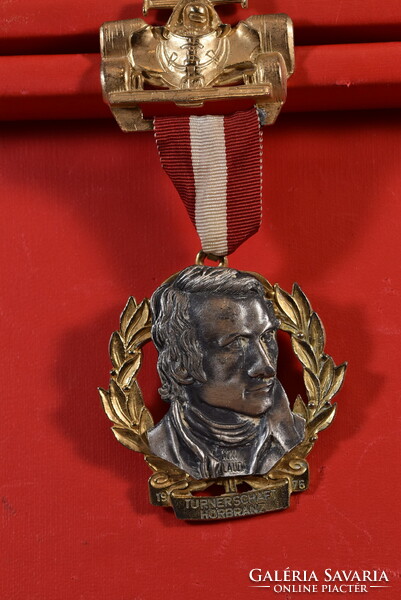 Collector's Car Racing Medal Niki Lauda Turnerschaft Hörbranz Austria 1976