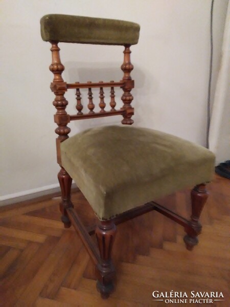 Old German Kneeling Prayer Chair, Good Condition, Late 1800s