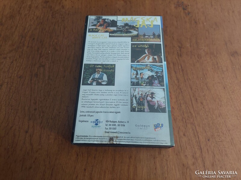 Macskajaj vhs videokazetta