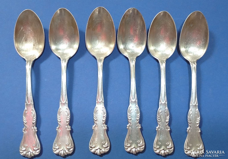Baroque Silver, Diana Marked (800 Fine), Austrian Teaspoon, 19th Century