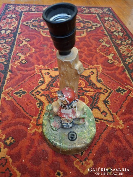 1930s/40s Lamp Base - Ceramic or Plaster?