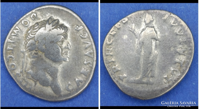 Roman Empire Domitian (81-96) Silver Denarius