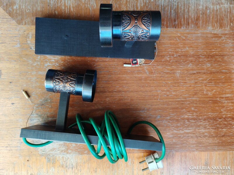 New condition plated I.V. wall sconces