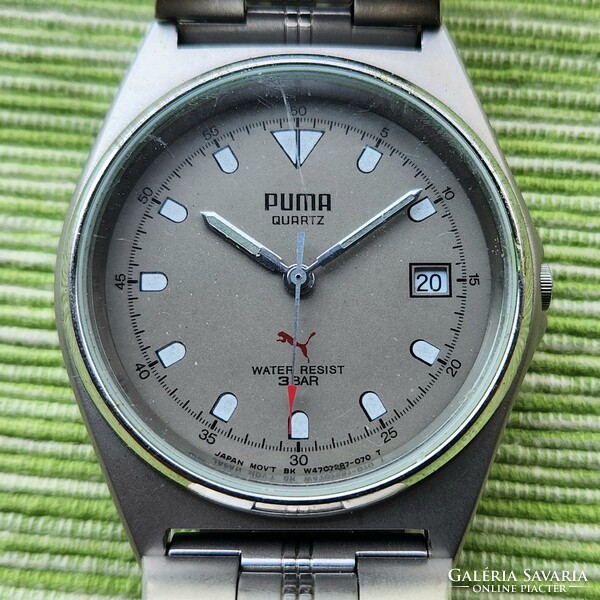 PUMA karóra! Acéltok, Miyota szerkezet!